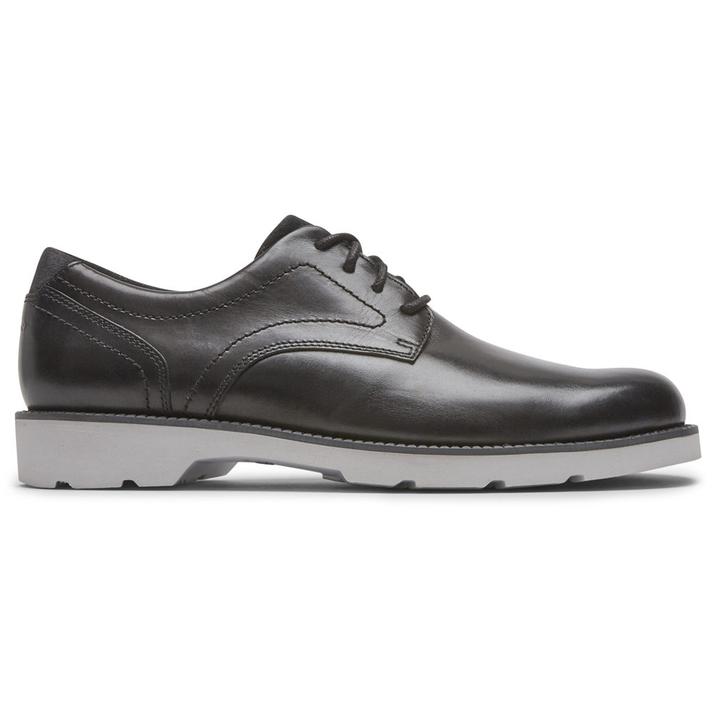 Oxfords Rockport Homem Pretas - Bradlee Plain Toe - 34716PSGO